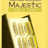 Majestic Traditional Gold-Edged Tabs
