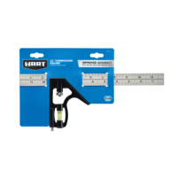 HART 12-inch Combination Square, Stainless Steel
