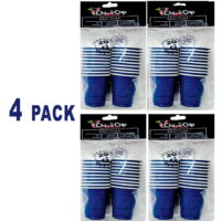 Chloe Cup; 4 Packs: 20ct 2oz Mini Cups - Blue