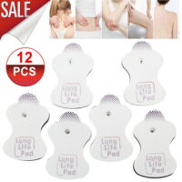 JLLOM G  PEH 12x New Electrode Replacement Pads For Omron Massagers Elepuls Long Life Pad