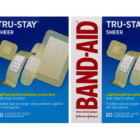 Band-Aid Tru-Stay Lightweight Protection Adhesive Bandages, 80ct, (Pack of 2)