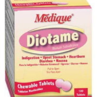 Diotame AntiDiarrhea 262 mg Strength Chewable Tablet 100 ea