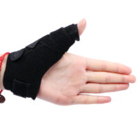 U.S. Solid Thumb Spica Splint Brace For Arthritis Soft Tissue Injuries, Lightweight Breathable, Fits Both Hands, Children Size