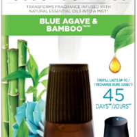 Air Wick Essential Mist Refill, 1 ct, Blue Agave and Bamboo, Essential Oils Diffuser, Air Freshener