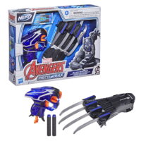 Marvel Avengers Mech Strike Black Panther Blast and Slash Role Play Set Toys