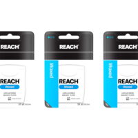 Unflavored Waxed Dental Floss, 55 yds (Pack of 3)