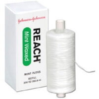 Johnson & Johnson 2733  Reach Mint Floss, Waxed Refill Spool, 200 yd