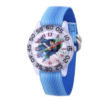 Disney Princess Mulan Girls' Clear Plastic Watch, 1-Pack