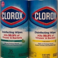 Clorox 35 Count Wet Wipes 2 Pack. Fresh Scent & Crisp Lemon