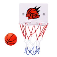 Enow-YL Children Kids Mini Basketball Hoop Toys Suck Wall-Mounted Stand with Pump Sport Toy Set