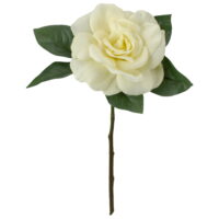 11' Cream Color Gardenia Artificial Floral Pick