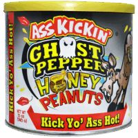 Ass Kickin’ Ghost Pepper Honey Peanuts