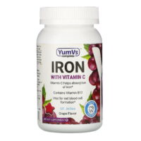 Yum V's Complete Iron with Vitamin C Jellies, 60 Ct
