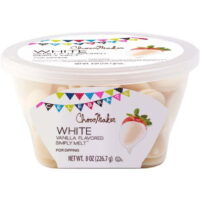 ChocoMaker Vanilla Flavored Simply Melt 8oz Cup - 6 per case