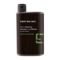 Every Man Jack 2 In 1 Thickening Shampoo plus Conditioner for Hair, 13.5 Oz