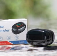Finger Pulse Oximeter  Fingertip 2 Pack Batteries Included