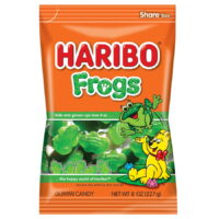 Haribo Frogs Gummi Candies, 8 oz