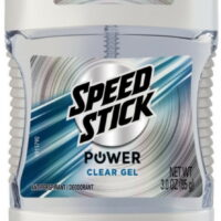 Speed Stick Anti-Perspirant Deodorant Power Clear Gel 3 oz (Pack of 2)