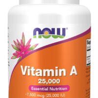 NOW Supplements, Vitamin A (Fish Liver Oil) 25,000 IU, Essential Nutrition, 250 Softgels