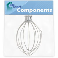 K5AWW Wire Whip Replacement for KitchenAid KSM5 Mixer - Compatible with W10731415 5 Quart Lift Machines Wire Whip - UpStart Components Brand