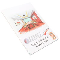 Extra Thick Paper Marker Pad, Watercolor Book Paper, Book Sketchbook Painting Paper Notebook For Home Drawing Students