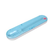 Toothbrush Cleaner, ABS UV Toothbrush  Case Micro Switch Professional Stable Compact  For Home Travel