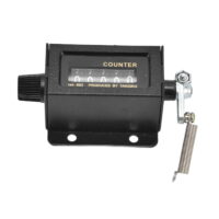 ESTINK Bale Counter,Tally Counter,Mechanical Counter Reset Function Durable Clear Glass Mirror Design Accurate 5 Digit Counting Tool For Printing
