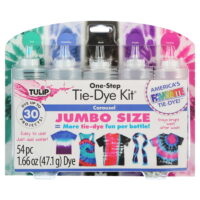 Tulip Color One-Step Tie-Dye Carousel Craft Kit