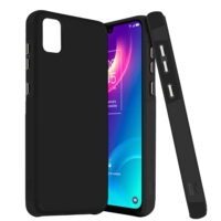 Phone Case For TCL 30 LE (Verizon)/ TCL 30Z Case / ShockProof Case (Armor Black)