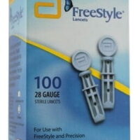 ABBOTT FreeStyle Sterile Lancets 100 Ct [2 pack] For GLucose Care