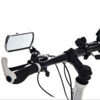 Bicycle Rear View Mirror Cycling Black A Pair of 360 Degree Bike Handlebar Mirror Super Clear Blast-Resistant Lightweight Wide Angle Fully Adjustable Cycle Mirror Black