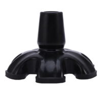 19mm Walking Cane Tip Premium Anti Skidding Rubber Walking Stick Base Tip Replacement Foot Pad