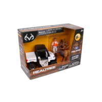 NKOK RealTree 1:18 Scale 6-Piece Polaris Ranger Elk Hunting Playset (Colors May Vary)