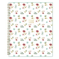 Blue Sky 2022-2023 Weekly/Monthly Planner, 8.5' x 11', Senn and Sons, Tidy Floral