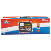 Elmer's All Purpose School Glue Sticks, Washable, 7 Gram, 60 Count