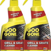 Goo Gone Grill and Grate Cleaner (2 Pack) Cleans Cooking Grates and Racks - 24 fl oz