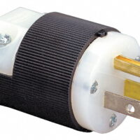 Hubbell Wiring Device-Kellems Plug,5-15P,15A,125V  HBL5266C