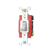 Cooper Industries 2223GY 3 Way Toggle Switch 20A 120/277V, Gray