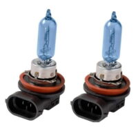 Lindmeyers 2x H9 Halogen 65W 12V High Beam Headlight Replacement Bulbs Bright White