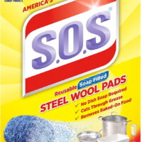 S.O.S. Steel Wool Soap Pads, 18 Count