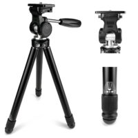 Acuvar 49' Pro Series Professional Camera Tripod for Canon, Nikon, Sony, Samsung, Olympus, Panasonic & Pentax