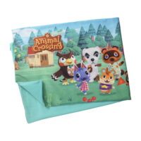 Animal Crossing Kids Microfiber Bedding Body Pillow Cover with Zipper Closure, Green