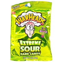 Warheads Extreme Sour Hard Candy, Assorted Flavors - 2 Oz (Pack Of 5)
