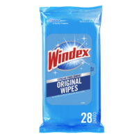 Windex Glass and Surface Wipes, Original, 28 ct