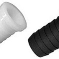 C1200P 1/2'Barbxflat Seat Fl Seat Hose Barb Blk Polypropyl, Green Leaf Inc., EAC