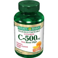 Vitamin C 500 Mg Plus Chewable Tablets, Orange - 90 Tablets