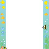 Designer Paper - Tropical Fish (50 Sheet Package)