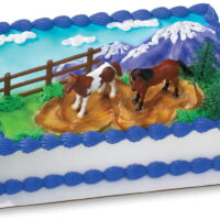 DECOPAC Horses DecoSet Cake Topper