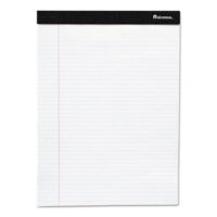 Universal UNV57300 50 Sheets 5 in. x 8 in. Narrow Rule Premium Ruled Writing Pads - White (12/Pack)