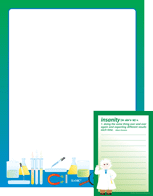 Notes & Quotes Writing Set - Insanity